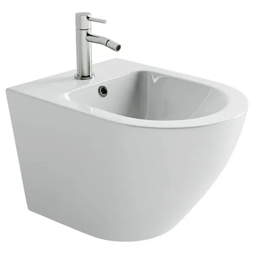 Биде Ceramicanova Alba CN11006, подвесное, белый