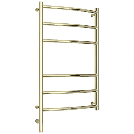 Полотенцесушитель электрический Сунержа Галант 3.0, высота 80 см, ширина 50 см, диммер слева/справа, цвет шампань, 020-5800-8050/020-5801-8050