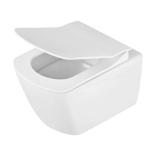 Комплект 6 в 1 Deante Anemon Zero с инсталляцией, унитазом и белой клавишей