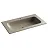 Умывальник Ceramicanova Grace CN7012MC 81см сантехфарфор капучино матовый, CN7012MC