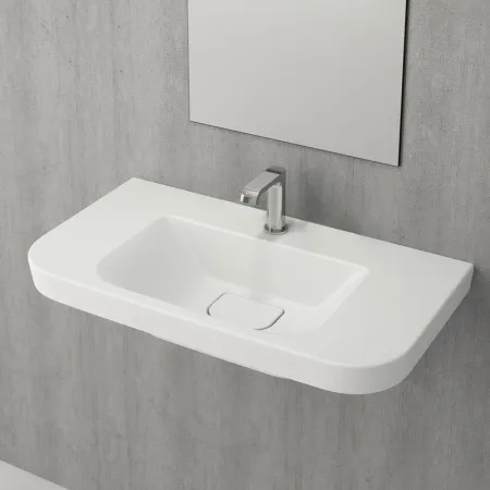 Раковина подвесной Bocchi Speciale 85x45, белая