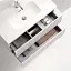 Тумба под раковину Sancos Snob R SNR80/39W, 80 см, подвесная, Bianco