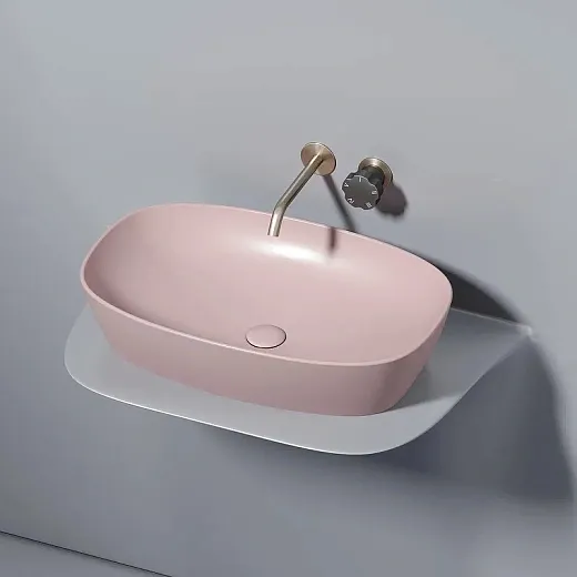 Умывальник Ceramicanova Element CN6049MP 60см сантехфарфор розовый матовый, CN6049MP