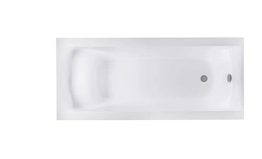 Ванна Astra-Form Нью-Форм 160x70 пустая, литой мрамор, белая глянцевая, 01010009
