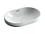 Умывальник Ceramicanova Element CN5020 60х40х19.5см овальный с переливом, CN5020