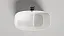 Ванна Salini Cascata Oriente Ofuro 1043101MF, 140 х 80 см, из искусственного камня S-Sense, цвет белый матовый, покраска по RAL полностью