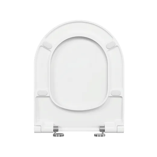 Комплект инсталяции VitrA Integra Round с унитазом безободковый, с сиденьем микролифт, кнопка смыва глянцевый хром, 9856B003-7205