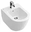 Биде подвесное Villeroy &amp; Boch Subway 2.0 5400 00 01 alpin