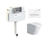 Комплект инсталляции и унитаза 4 в 1 Lavinia Boho Relfix Biore 77060237