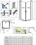 Душевая дверь Radaway Nes KDD II 100х200 правая хром