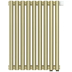 Радиатор отопления Сунержа Эстет-00 EU50, 9 секций, нижнее подключение, цвет шампань, 020-0322-5009