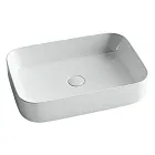 Раковина Ceramicanova CN5004 60 x 42 x 14 см, накладная, прямоугольная, без перелива, сантехфарфор