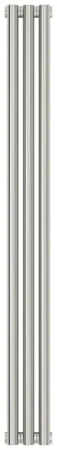 Радиатор стальной трубчатый Сунержа Эстет-0, ширина 15 см, высота 120 см, 3 секции, боковое подключение, хром, 00-0331-1203
