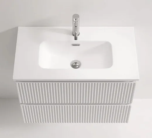 Тумба под раковину Sancos Snob R SNR70/39W, 70 см, подвесная, Bianco