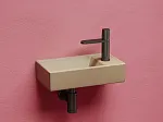Умывальник подвесной Ceramicanova Element прямоугольный 410х225х105мм чаша слева, CN6051LMC
