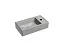 Умывальник подвесной Ceramicanova Element прямоугольный 410х225х105мм чаша слева, CN6051LMH