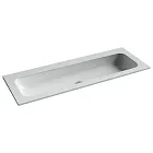 Умывальник Ceramicanova Grace CN7016Wx 121см сантехфарфор белый (без отв.), CN7016Wx