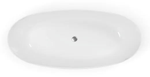 Ванна из искусственного камня Belux Осло Ос-1700 170х75см отдельностоящая, Solid Surface, белый матовый 18, 4810924290786