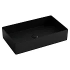 Раковина Ceramicanova Element CN6070MB, 60 см, сантехфарфор, цвет черный матовый