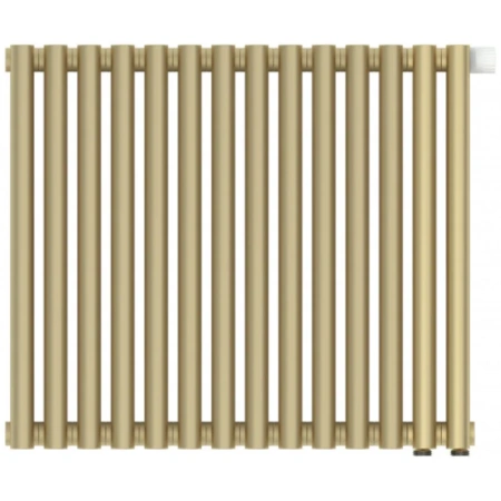 Радиатор отопления Сунержа Эстет-11 EU50, 14 секций, нижнее подключение, цвет матовая шампань, 022-0312-5014
