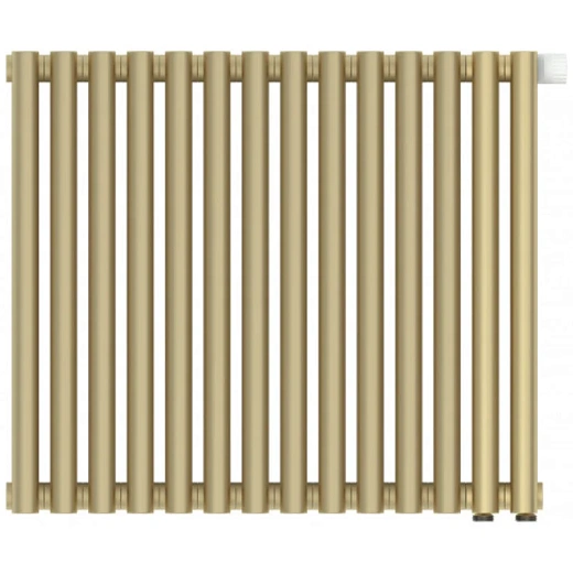 Радиатор отопления Сунержа Эстет-11 EU50, 14 секций, нижнее подключение, цвет матовая шампань, 022-0312-5014