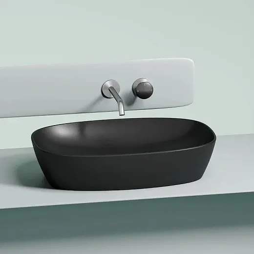 Умывальник Ceramicanova Element CN6049MB 60см сантехфарфор черный матовый, CN6049MB