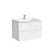 Тумба под раковину Sancos Folk FL70W, 70 см подвесная, с рельефным фасадом, Bianco