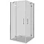 Душевой уголок Good Door Saturn CR-100-C-CH, 100 х 100 х 185 см, стекло прозрачное, хром, СА00015