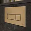 Кнопка смыва для инсталляции VitrA Root Square двойной смыв, брашированное золото 740-2325