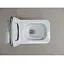 Подвесной безободковый унитаз Ceramicanova Miro CN11003T, Торнадо, крышка микролифт, белый