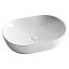 Умывальник Ceramicanova CN5009 60х41.5х13.5см накладной овальный без перелива, CN5009