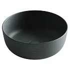 Умывальник Ceramicanova Element CN6073MDH 35см сантехфарфор темный антрацит, CN6073MDH