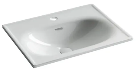 Раковина Ceramicanova Sabo CN13001, 60 см, сантехфарфор, белый
