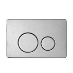 Кнопка смыва AQUAme AQM4111S сатин