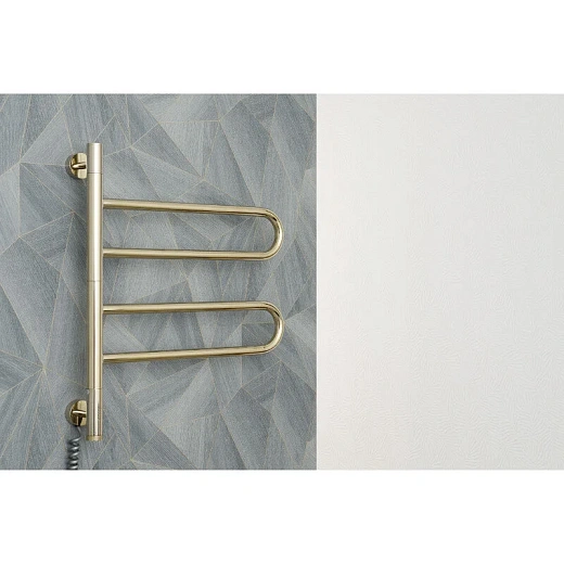 Полотенцесушитель электрический Сунержа Парео 4.0, 600x550, цвет шампань, 020-0823-0567