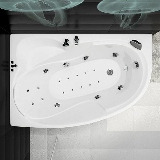 Ванна гидромассажная Тритон Николь New 160x100 (правая) Релакс