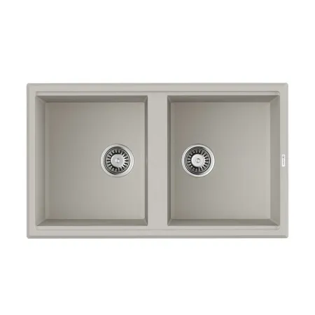 Кухонная мойка Omoikiri Tedori 86-2-WH Tetogranit/белый