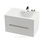 Тумба с раковиной Ravak SD Classic II 80 белая, левая (SET CLASSIC II)