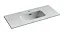 Раковина Sancos Compact CN7030, 90 см, фарфор, белая