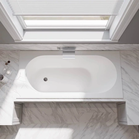 Ванна из искусственного камня Veconi Stampo Slim Matt STMSLIM17070M 170х70