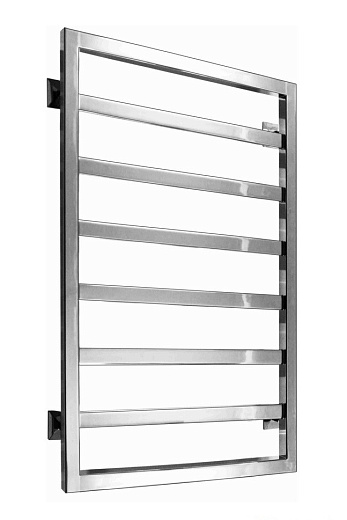 Полотенцесушитель водяной Ростела Соло ниж.подв. 1/2" 400х800/8 Ral 9005 чёрный