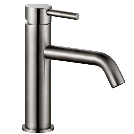 AQM6210GM AQUAme Siena Смеситель для раковины однорычажный 82мм, Gun metal