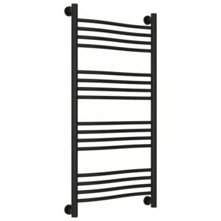 Полотенцесушитель водяной Сунержа Флюид+ 31-0222-1050, 1000x500, цвет матовый черный Полотенцесушитель водяной Сунержа Флюид+ 31-0222-1050, 1000x500, цвет матовый черный