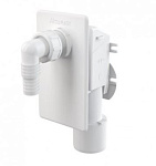 Сифон для стиральной машины Alcaplast APS4, под штукатурку, белый