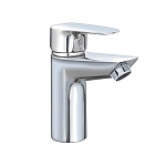 AQMP6111 AQUAme Prato Смеситель для раковины с донным клапаном, хром, однорычажный.