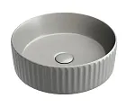Умывальник Ceramicanova Element CN6057MH 36см сантехфарфор антрацит матовый, CN6057MH