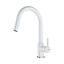 Смеситель для кухни FRANKE Lina с выдвижным шлангом, белый