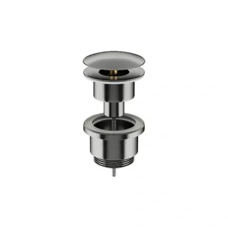 Донный клапан Ceramicanova 70003GGnc, универсальный, PVD вороненая сталь