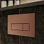 Кнопка смыва для инсталляции VitrA Root Square двойной смыв, мягкая медь глянец, 740-2340