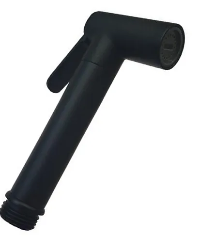 Гигиеническая лейка Paffoni Tweet Round ZDOC120NO черный матовый